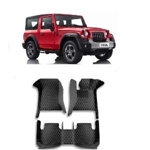 Floor Mats for Thar  - black